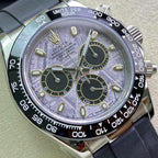CLASSIC CERAMIC BEZEL METEORITE DIAL CHRONOGRAPH WATCH