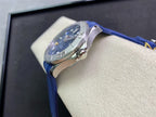 VARELLO CLASSIC DIVER 300 STAINLESS STEEL BLUE DIAL RUBBER STRAP