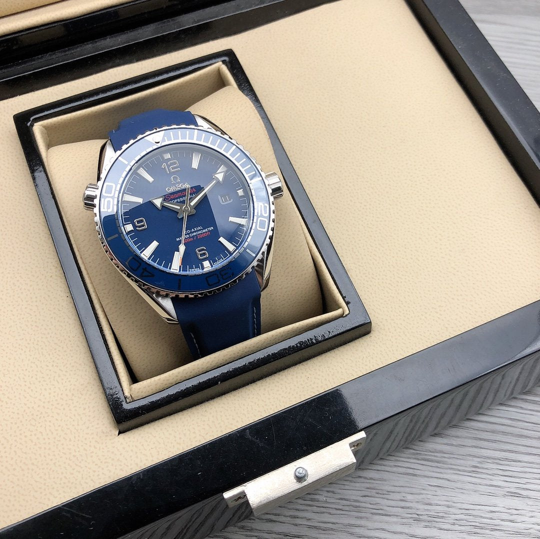VARELLO CLASSIC  PROFESSIONAL OCEAN 600M STEEL CASE BLUE DIAL