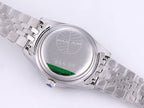 CLASSIC 40MM VINTAGE RED & BLUE BEZEL BROWN DIAL GMT WATCH