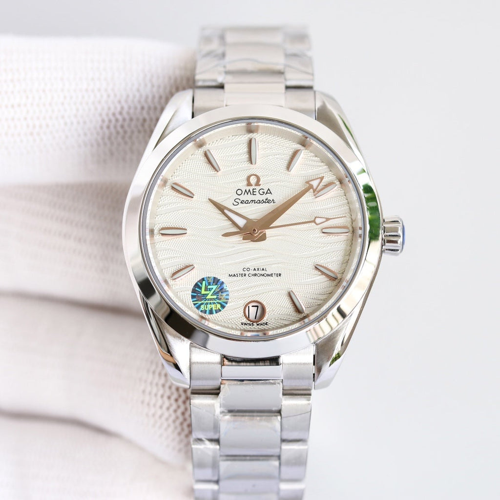 VARELLO CLASSIC 150M CO-AXIAL 34MM STAINLESS STEEL CREAM DIAL