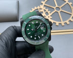 CLASSIC 41MM BLACK CASE GREEN DIAL GREEN BEZEL DIVE WATCH