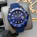 CLASSIC 41 BLACK CASE BLUE DIAL