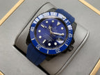 CLASSIC 41 BLACK CASE BLUE DIAL