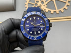 CLASSIC 41 BLACK CASE BLUE DIAL