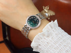 VARELLO CLASSIC LADYMATIC 29MM TWO TONE BLUE DIAL DIAMOND BEZEL