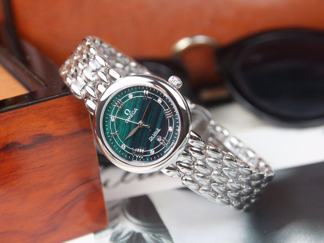 VARELLO CLASSIC LADYMATIC 29MM STEEL BLUE DIAL