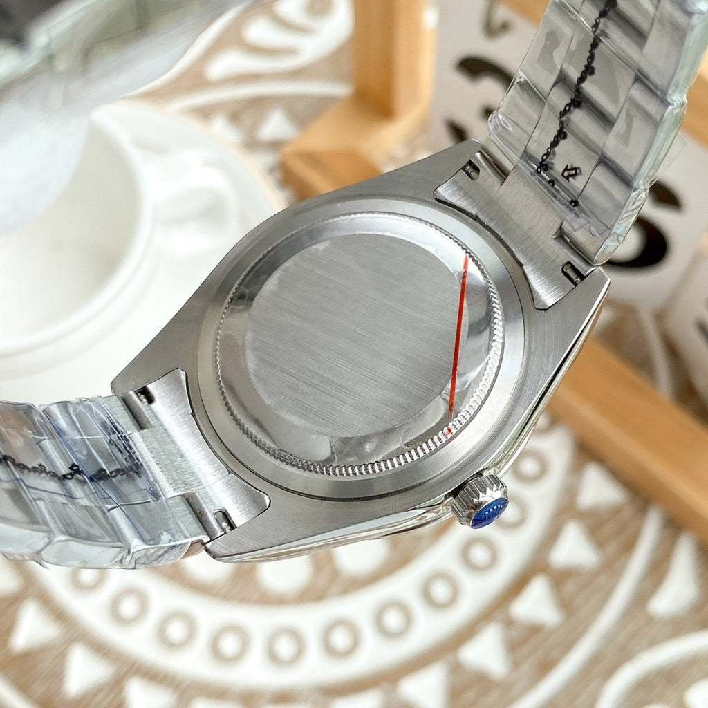 CLASSIC 41MM SMOOTH BEZEL DIAMOND NUMERAL WATCH