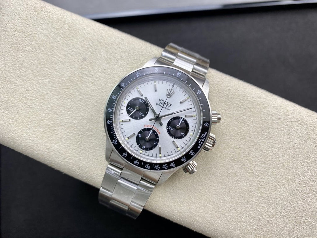 CLASSIC 37MM VINTAGE BLACK BEZEL PANDA DIAL