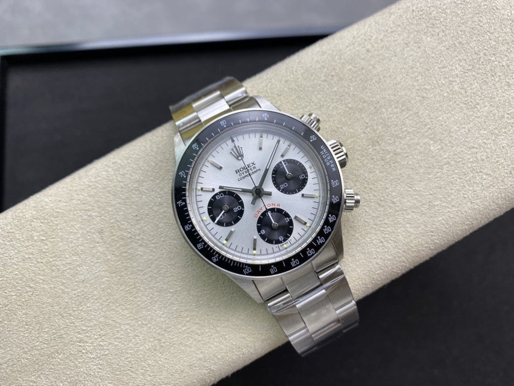 CLASSIC 37MM VINTAGE BLACK BEZEL PANDA DIAL