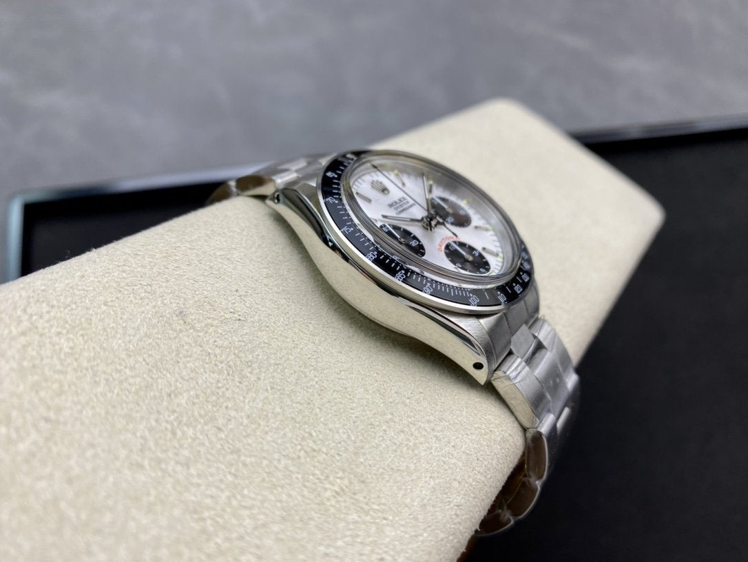 CLASSIC 37MM VINTAGE BLACK BEZEL PANDA DIAL