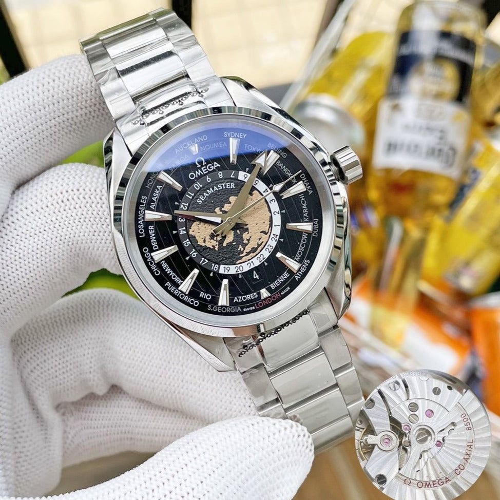 VARELLO CLASSIC TERRA 150M WORLDTIMER STEEL