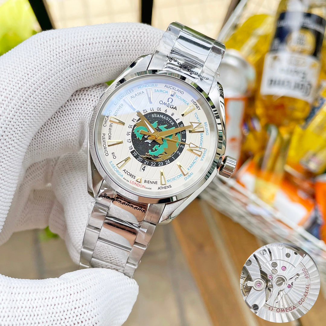 VARELLO CLASSIC TERRA 150M WORLDTIMER STEEL