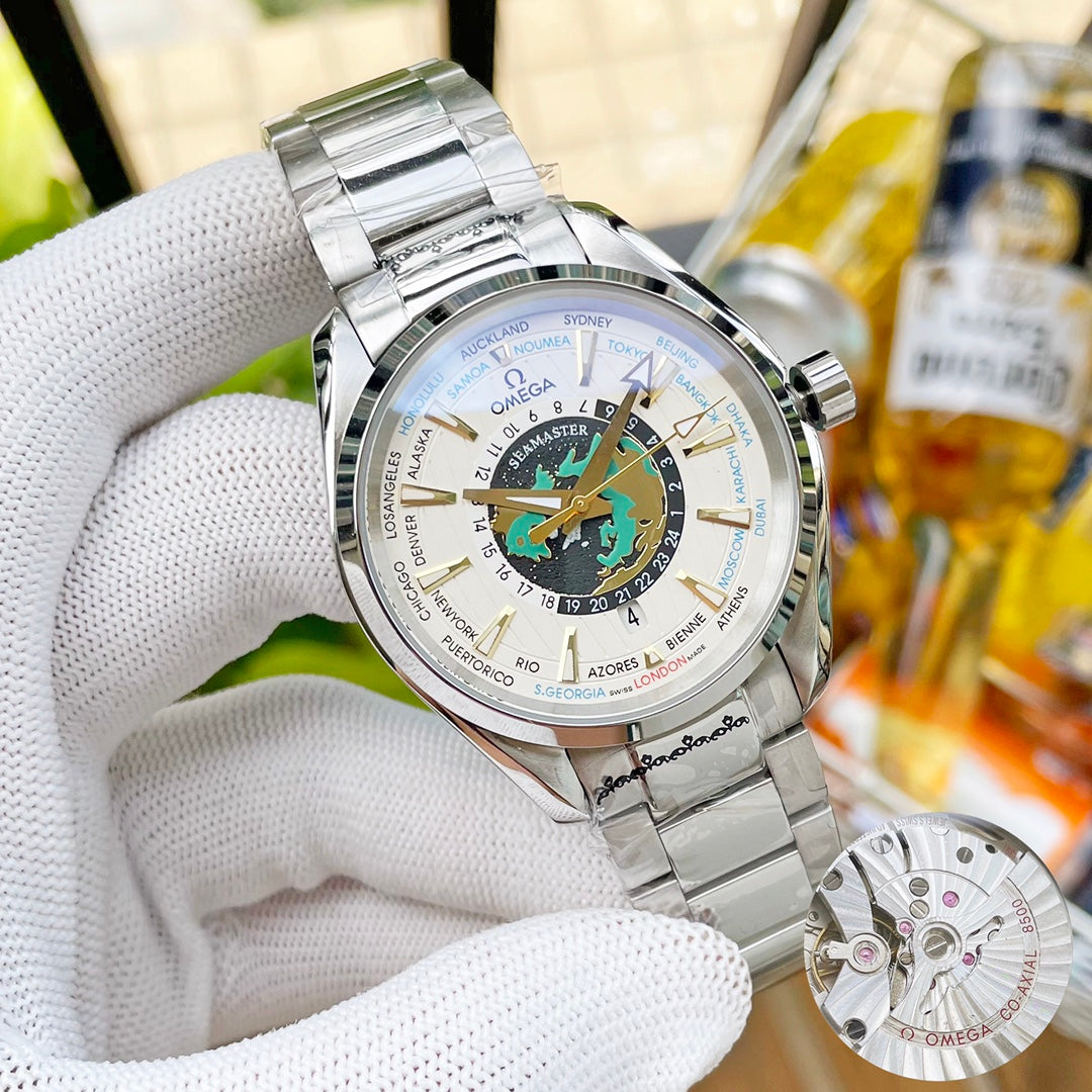VARELLO CLASSIC TERRA 150M WORLDTIMER STEEL