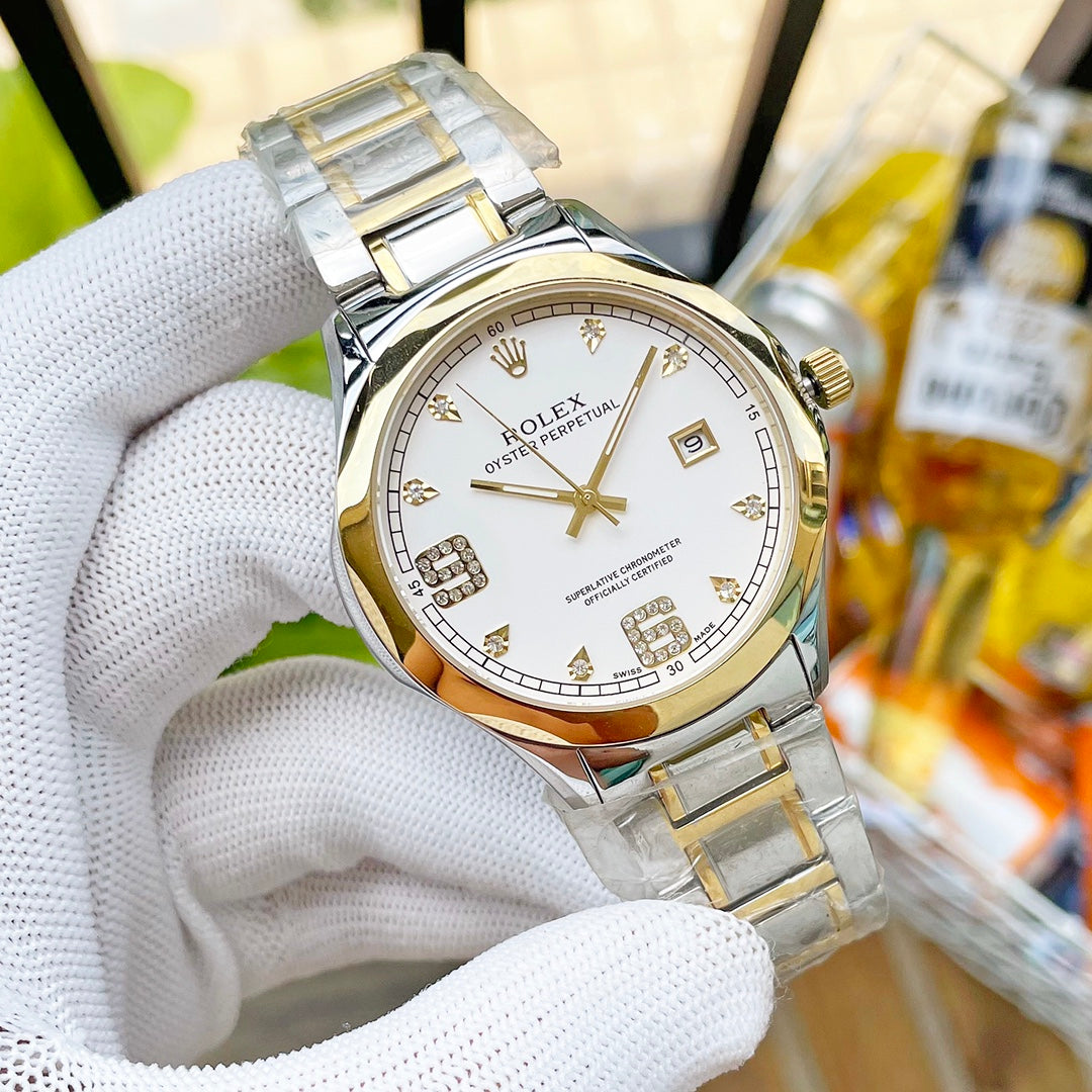 CLASSIC 43MM STAINLESS STEEL WATCH