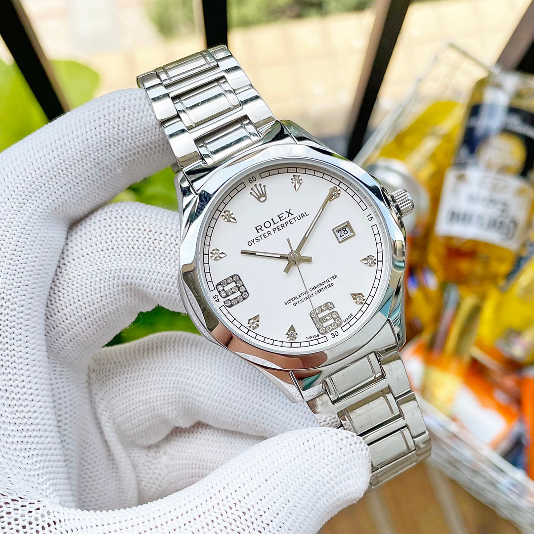 CLASSIC 43MM STAINLESS STEEL WATCH