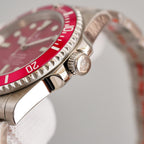 CLASSIC 40MM CUSTOM DARK PINK BEZEL WATCH
