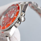 CLASSIC 40MM CUSTOM ORANGE DIVE WATCH
