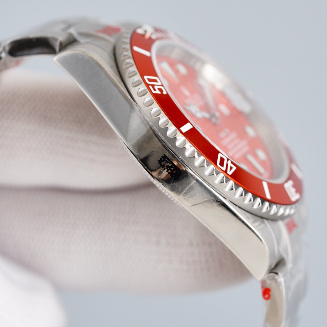 CLASSIC 40MM CUSTOM ORANGE DIVE WATCH