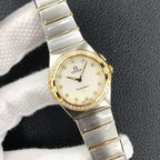 VARELLO CLASSIC 28MM QUART DIAMOND BEZEL MOP DIAL