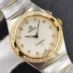 VARELLO CLASSIC 28MM QUART DIAMOND BEZEL MOP DIAL