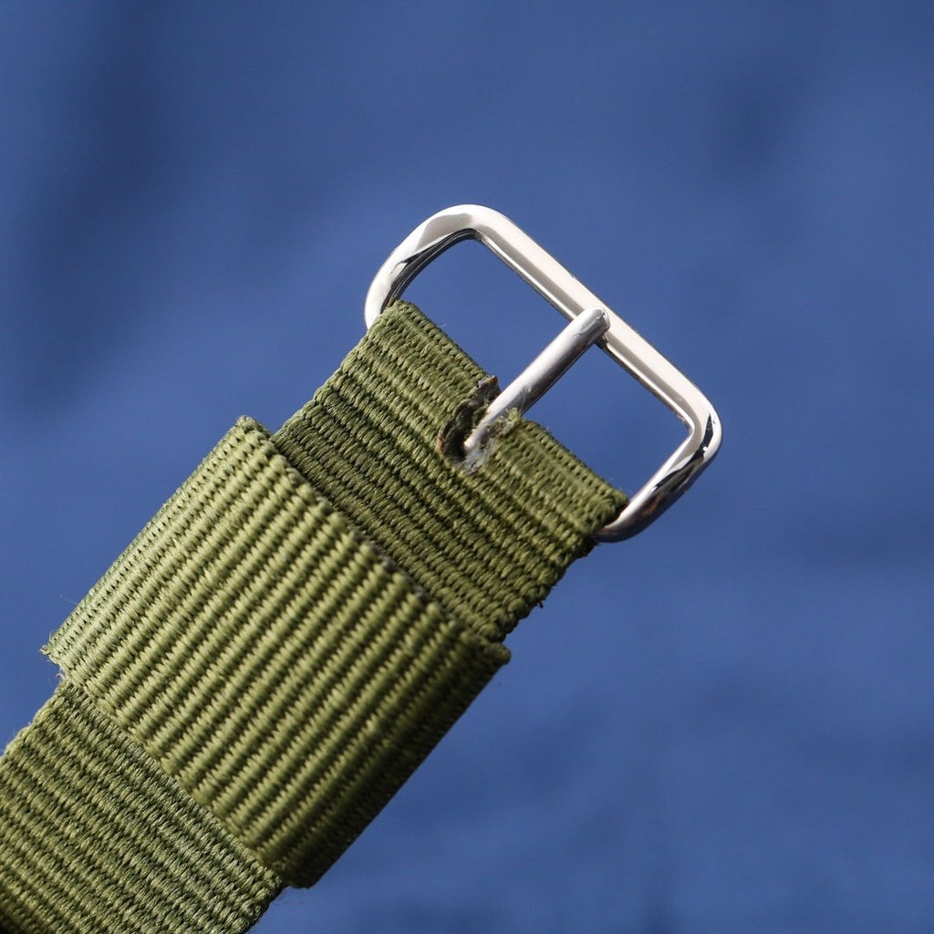 CLASSIC 40MM GREEN DIAL GREEN BEZEL TEXTILE STRAP DIVE WATCH