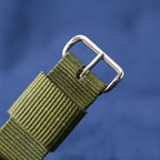 CLASSIC 40MM GREEN DIAL GREEN BEZEL TEXTILE STRAP DIVE WATCH