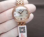 VARELLO CLASSIC PRESTIGE 32MM ROSE GOLD DIAMOND BEZEL MOP DIAL