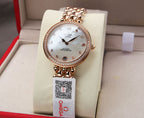 VARELLO CLASSIC PRESTIGE 32MM ROSE GOLD DIAMOND BEZEL MOP DIAL