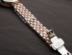 VARELLO CLASSIC PRESTIGE 32MM ROSE GOLD DIAMOND BEZEL MOP DIAL