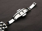 VARELLO CLASSIC PRESTIGE 32MM STEEL DIAMOND BEZEL BLUE MOP DIAL