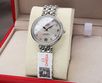 VARELLO CLASSIC PRESTIGE 32MM STEEL DIAMOND BEZEL MOP DIAL