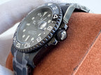 CLASSIC CUSTOM ALL-BLACK GMT WATCH