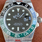 CLASSIC CUSTOM GREEN & BLACK BEZEL GMT LIMITED EDITION WATCH