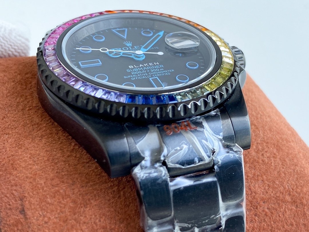 CLASSIC 40 CUSTOM RAINBOW BLACK BLUE LIMITED EDITION