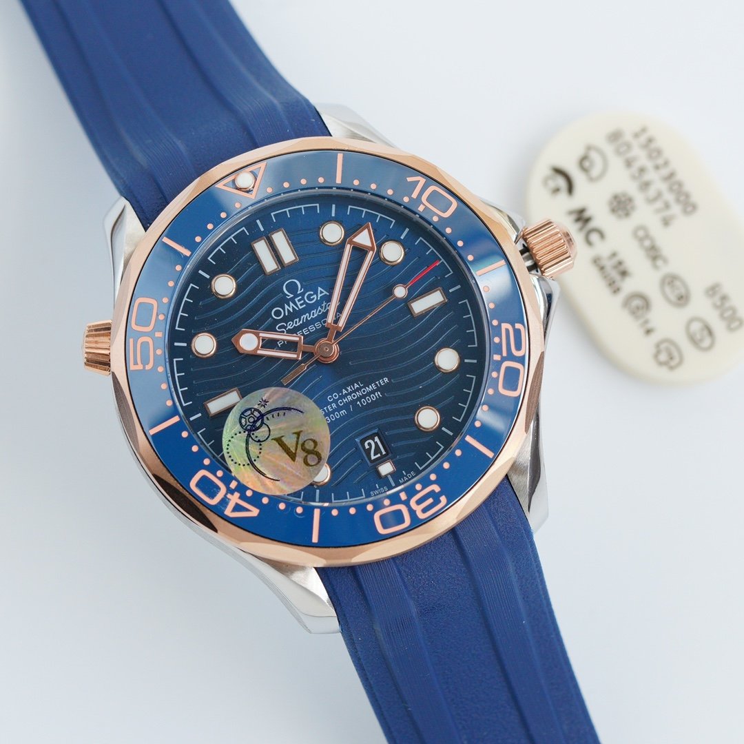 VARELLO CLASSIC DIVER 300M CO-AXIAL 42MM BLUE CERAMIC