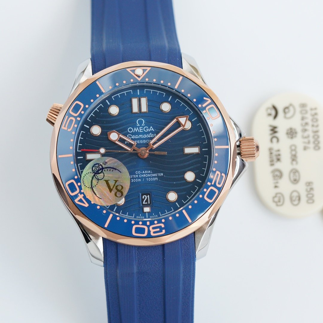 VARELLO CLASSIC DIVER 300M CO-AXIAL 42MM BLUE CERAMIC