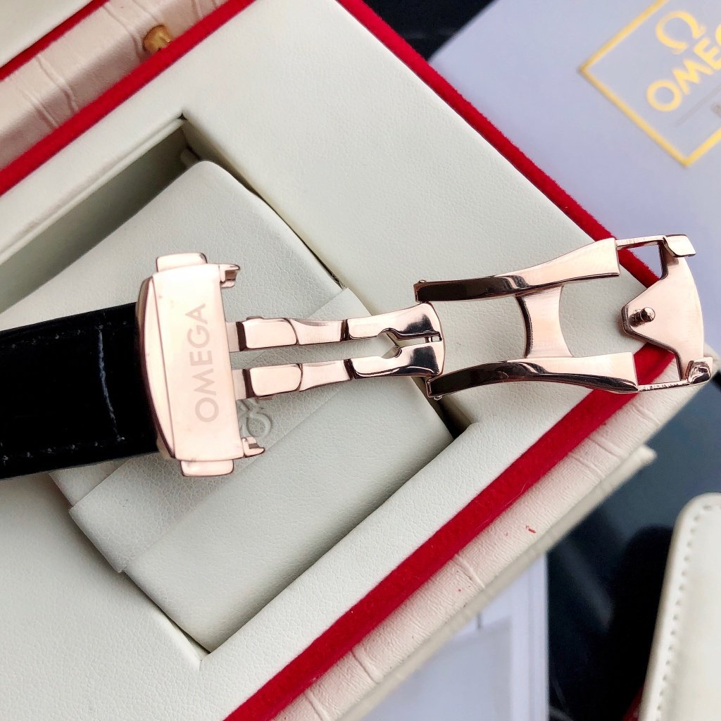 VARELLO CLASSIC SKELETON DIAL ROSE GOLD CASE LEATHER