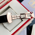 VARELLO CLASSIC SKELETON DIAL ROSE GOLD CASE LEATHER