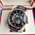 VARELLO CLASSIC SKELETON DIAL ROSE GOLD CASE
