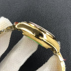 CLASSIC GOLD-TONE CUSTOM RAINBOW-STYLE WATCH