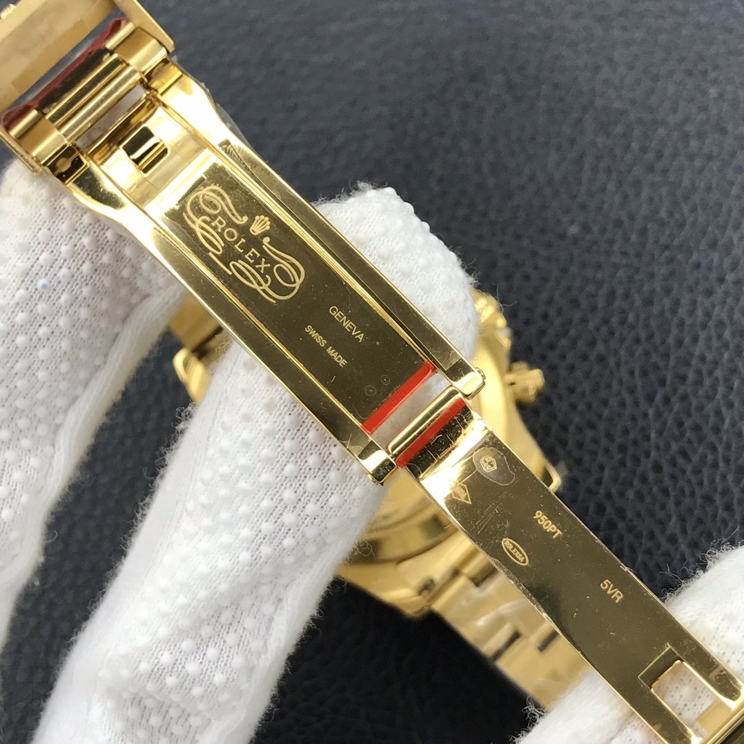 CLASSIC GOLD-TONE CUSTOM RAINBOW-STYLE WATCH