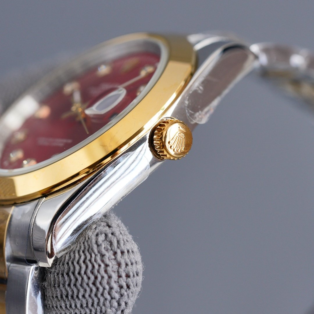 CLASSIC 41MM SMOOTH BEZEL DIAMOND NUMERAL WATCH