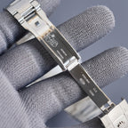 CLASSIC 41MM STAINLESS STEEL SMOOTH BEZEL DIAMOND NUMERAL WATCH