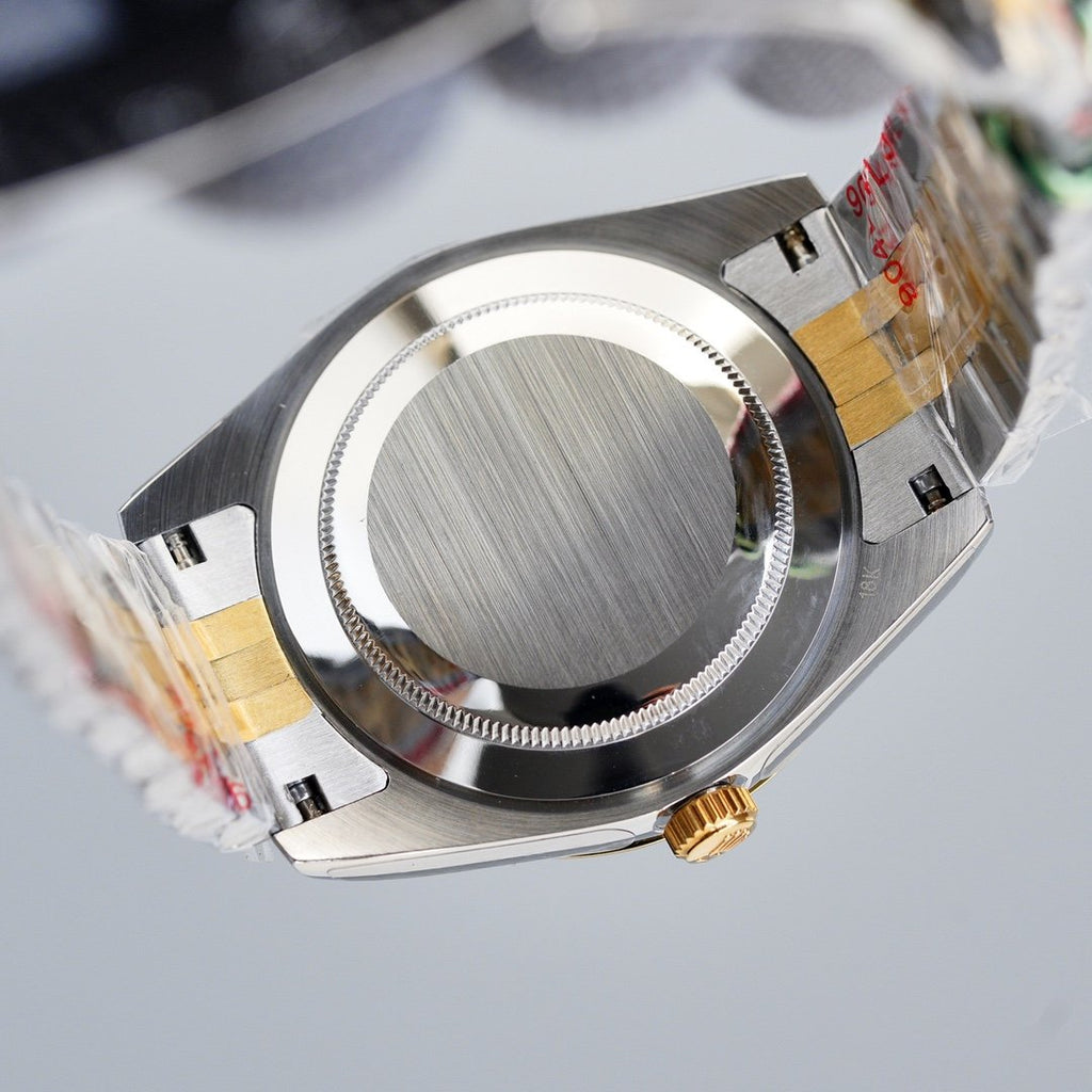 CLASSIC 41MM TWO-TONE GREY DIAL STEEL BRACELET WATCH