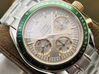 VARELLO CLASSIC SPORT CHRONOGRAPH WATCH GREEN
