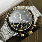 VARELLO CLASSIC SPORT CHRONOGRAPH WATCH BLACK GOLD