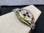 CLASSIC TWO-TONE PANDA-STYLE DIAL CHRONOGRAPH WATCH