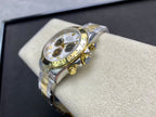 CLASSIC TWO-TONE PANDA-STYLE DIAL CHRONOGRAPH WATCH