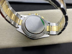 CLASSIC TWO-TONE PANDA-STYLE DIAL CHRONOGRAPH WATCH